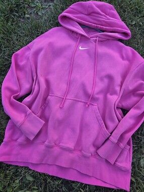 Nike Pink Pullover Hoodie